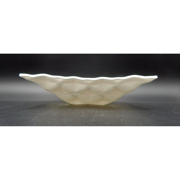 Debora Carlucci Square Candy Dish Bowl Glass Crystal Gem Cushioned Made in Italy - Picture 3 of 13